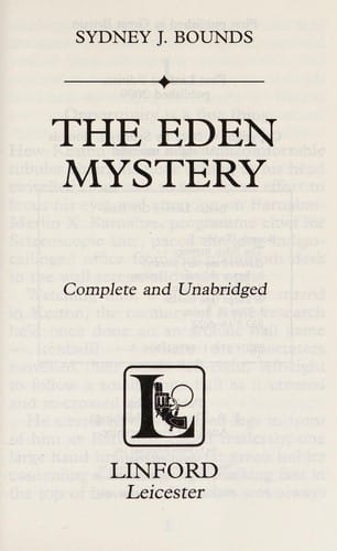 The Eden mystery