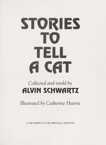 Stories to tell a cat