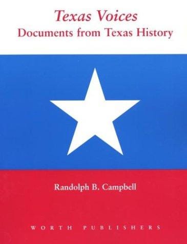 Texas History Documents for America's History