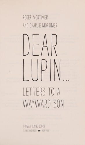 Dear Lupin