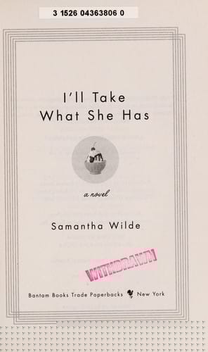 I'll take what she has