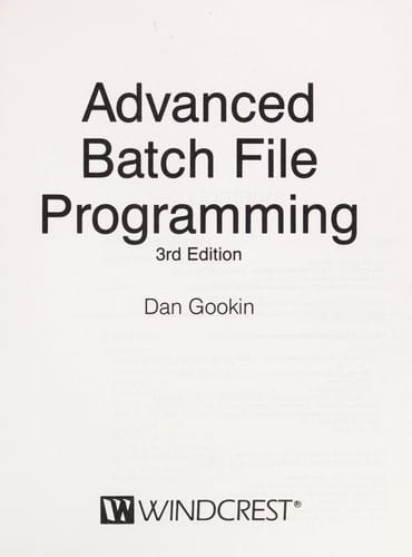 Batch files