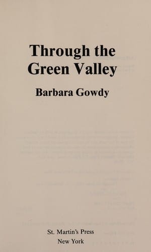 Through the green valley