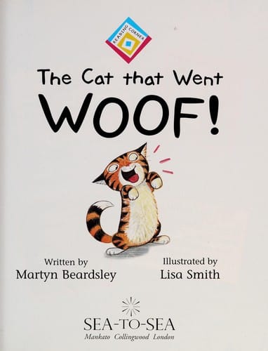 The cat that went woof!