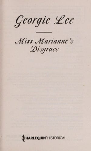 Miss Marianne's Disgrace