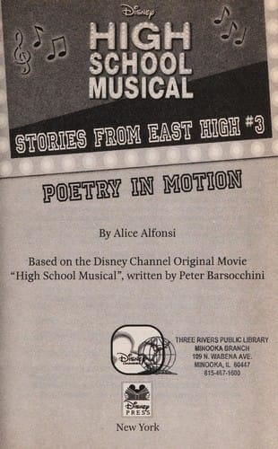Poetry in Motion (Stories from East High #3)