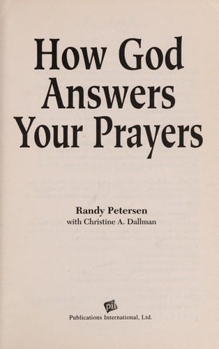 How God answers your prayers