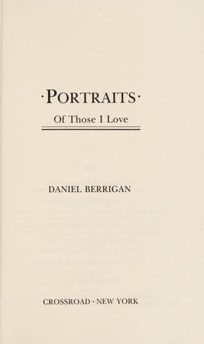 Portraits--of those I love