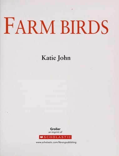 Farm birds