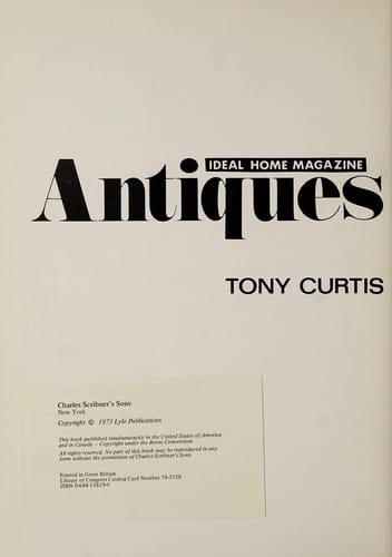 Ideal Home Magazine antiques on a budget