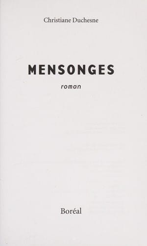 Mensonges