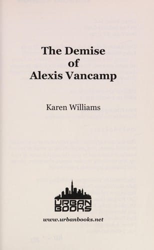 The demise of Alexis Vancamp