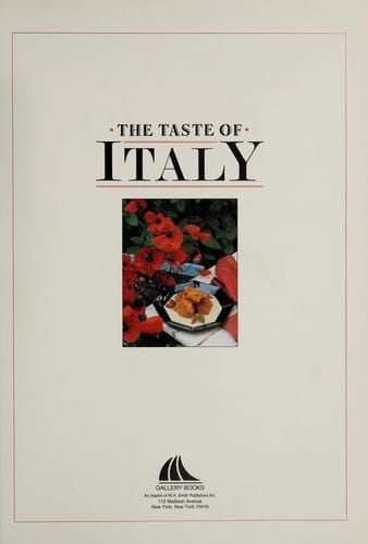 The taste of Italy