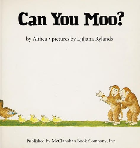 Can you moo?