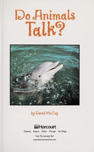 Do animals talk?
