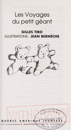 Les voyages du petit geant
