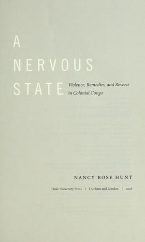 A nervous state