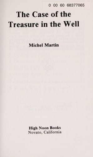 The case of the treasure in the well