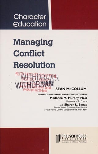 Managing conflict resolution