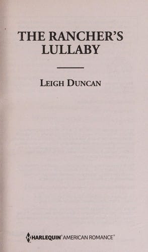 The Rancher's Lullaby