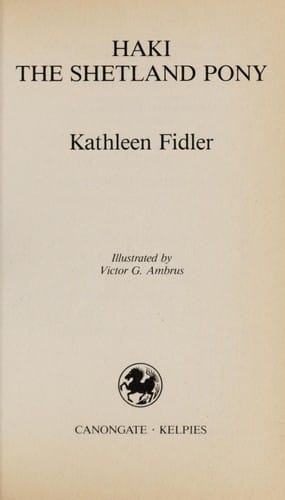 Haki the Shetland pony