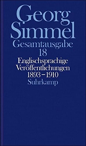 Englischsprachige Veröffentlichungen, 1893-1910