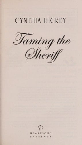 Taming the sheriff