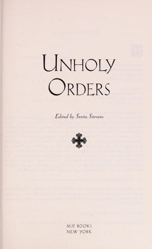 Unholy orders
