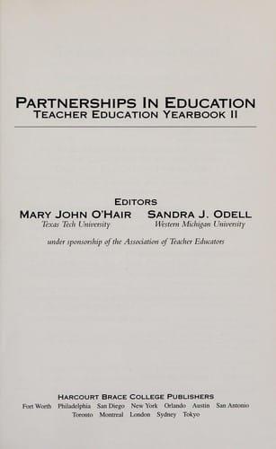 Partnerships in education
