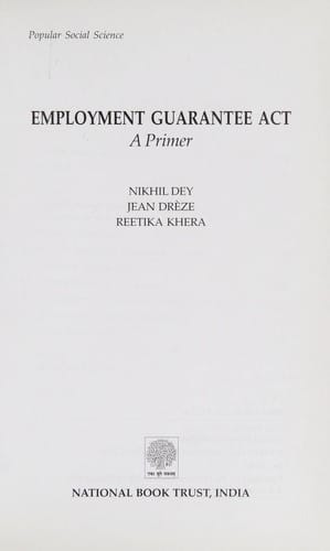 Employment Guarantee Act