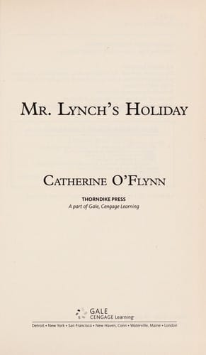 Mr. Lynch's holiday
