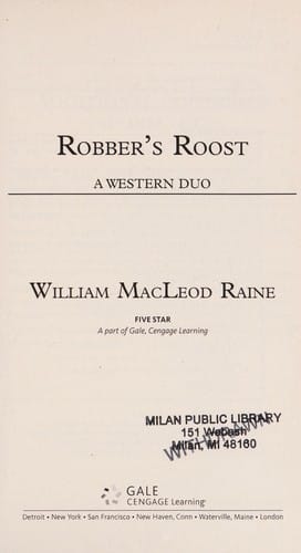 Robber's roost
