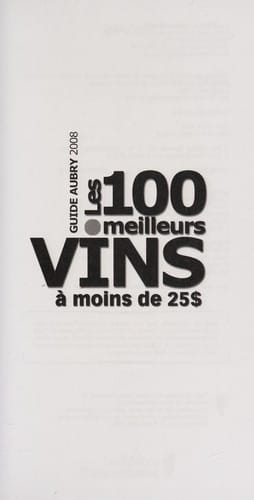 100 meilleurs vins a moins de 25$