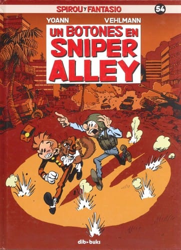 Un botones en Sniper Alley