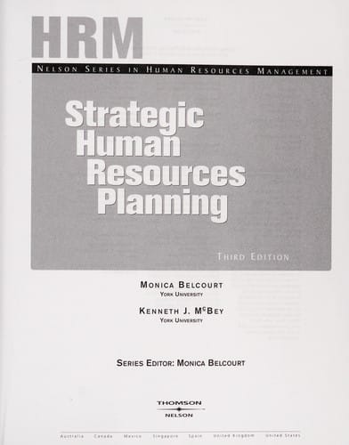 Strategic human resources planning