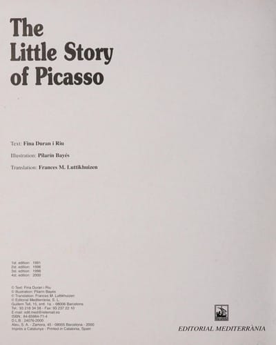 The little story of Picasso
