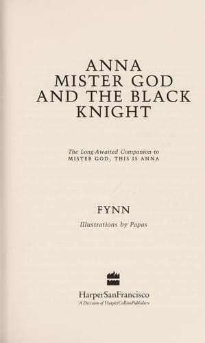 Anna, mister god, and the black knight