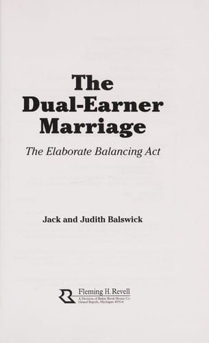The dual-earner marriage