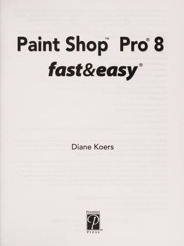 Paint Shop Pro 8