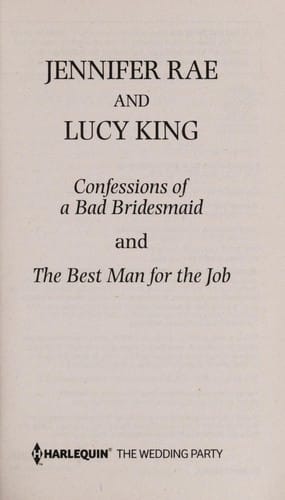 Confessions of a bad bridesmaid