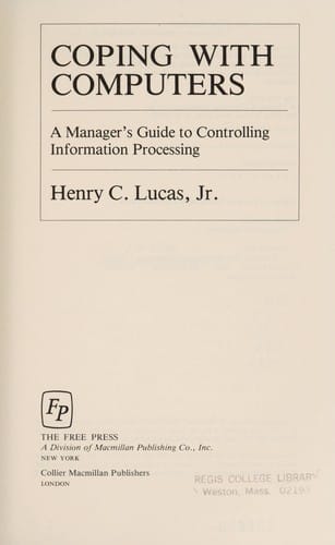 Coping with computers