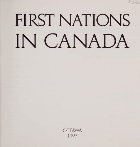 First Nations in Canada