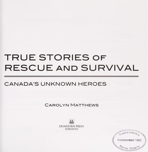 True stories of rescue and survival