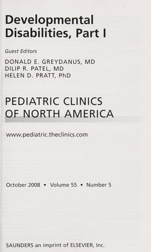 Developmental disabilities