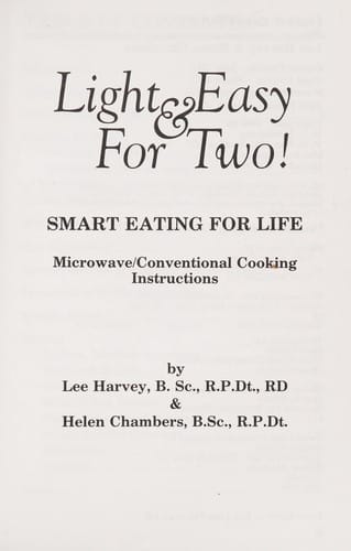 Light & easy for two!