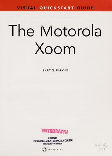 The Motorola Xoom