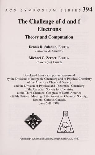 The challenge of d and f electrons