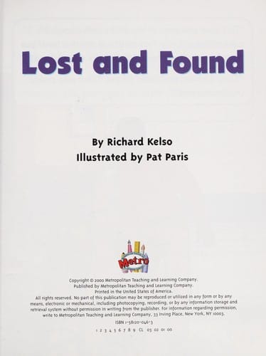 Lost and found