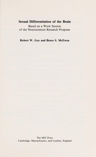 Sexual differentiation of the brain