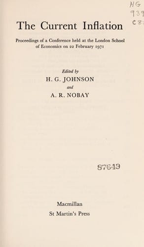 The current inflation